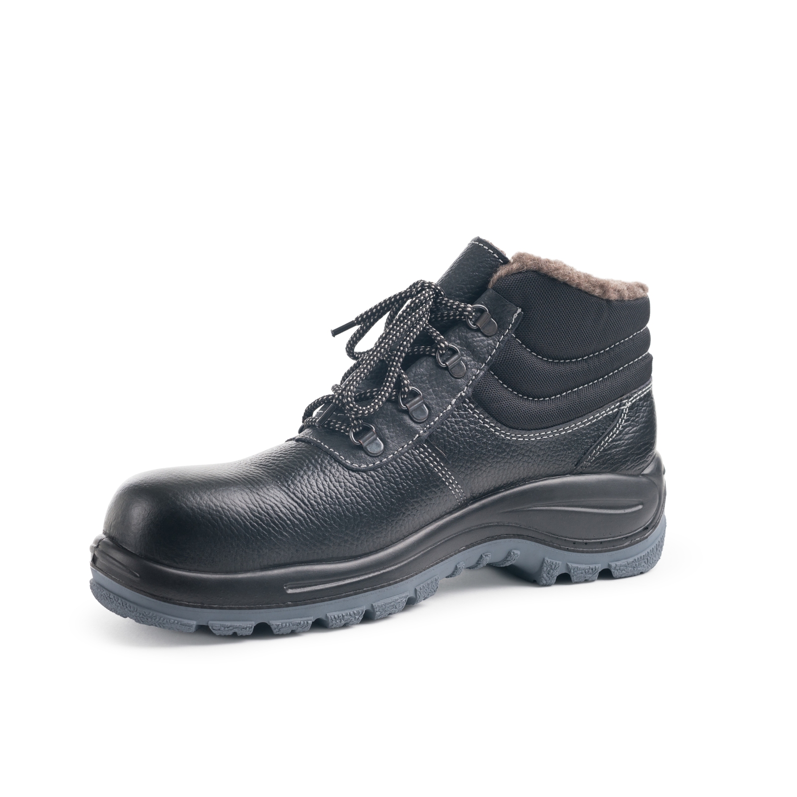Ботинки  кожаные мод.302 на ПУ/ТПУ подошве, утепленные