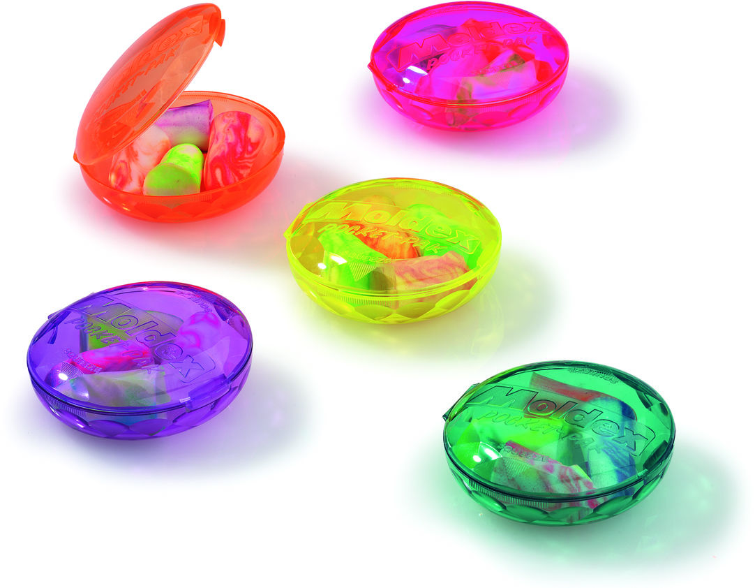 Беруши (противошумные вкладыши) Moldex Spark Plugs® PocketPak 7802 (по 2 пары)