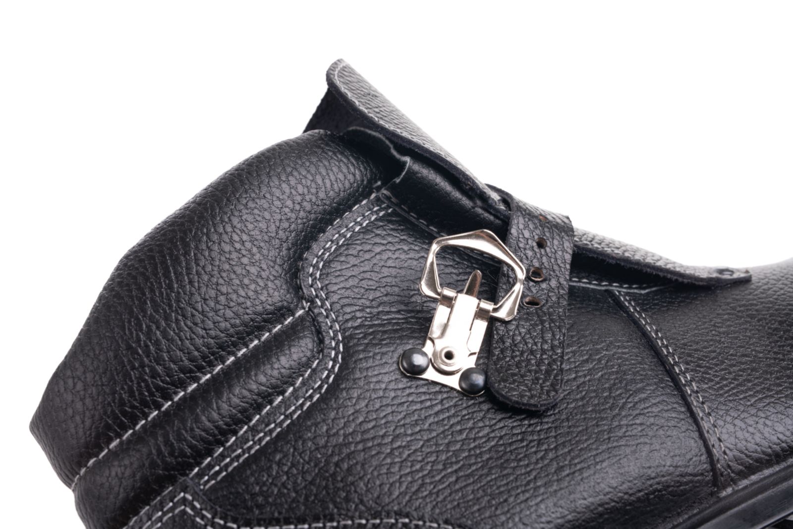 Ботинки  кожаные мод.52 ГВ Сварщик на подошве из нитрила с М/П