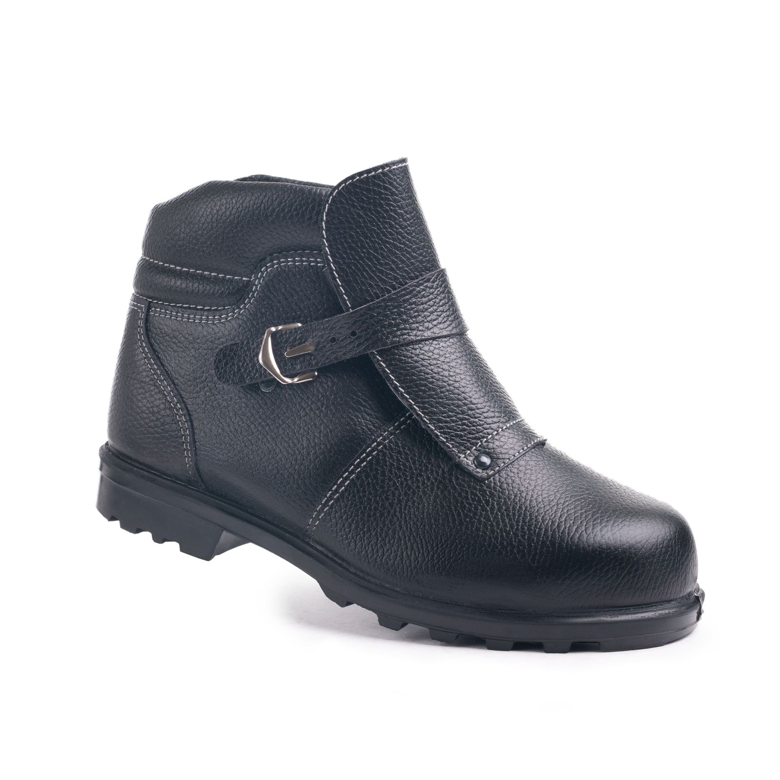 Ботинки  кожаные мод.52 ГВ Сварщик на подошве из нитрила с М/П