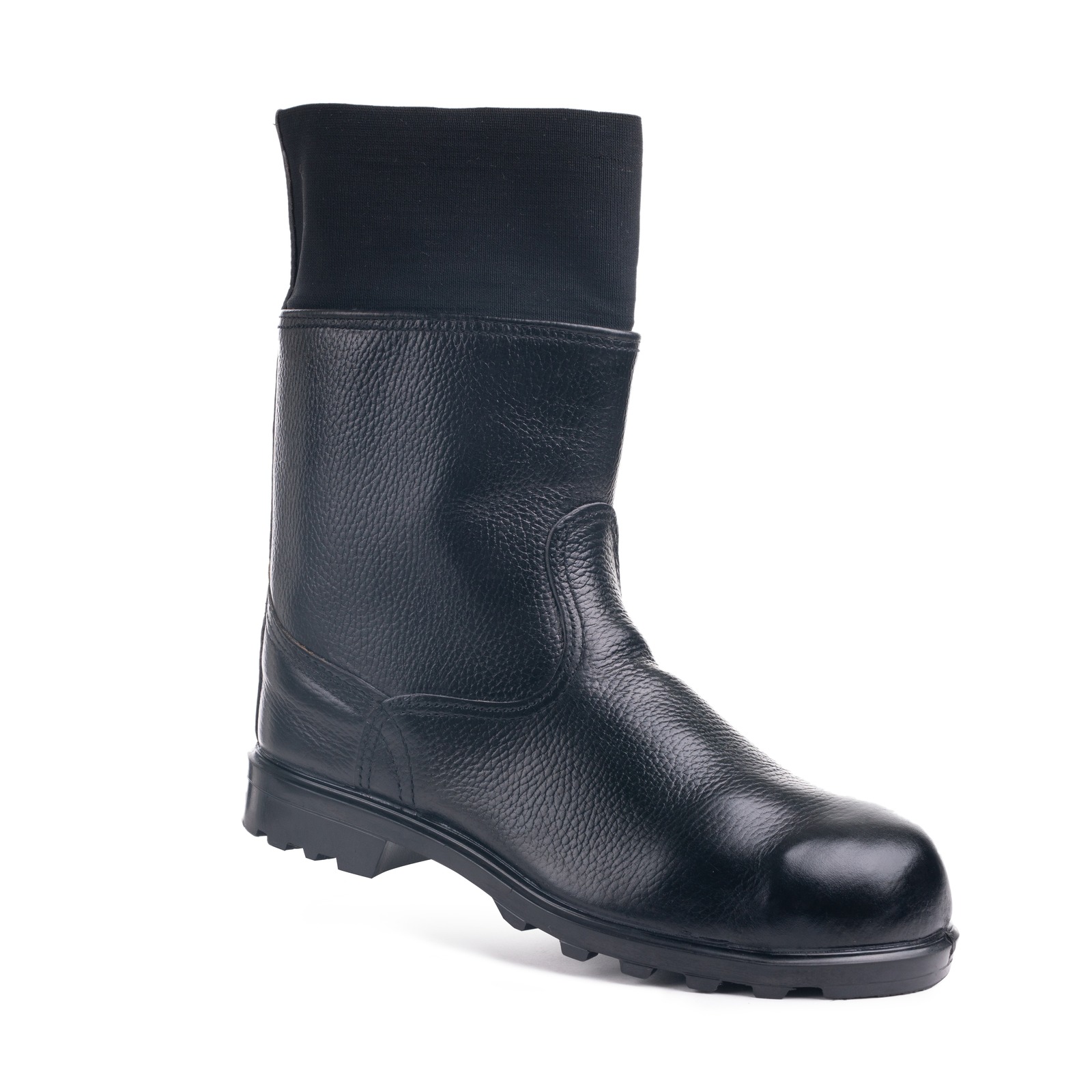 Сапоги кожаные Литейщик мод.10 ГВ на подошве из нитрила с М/П