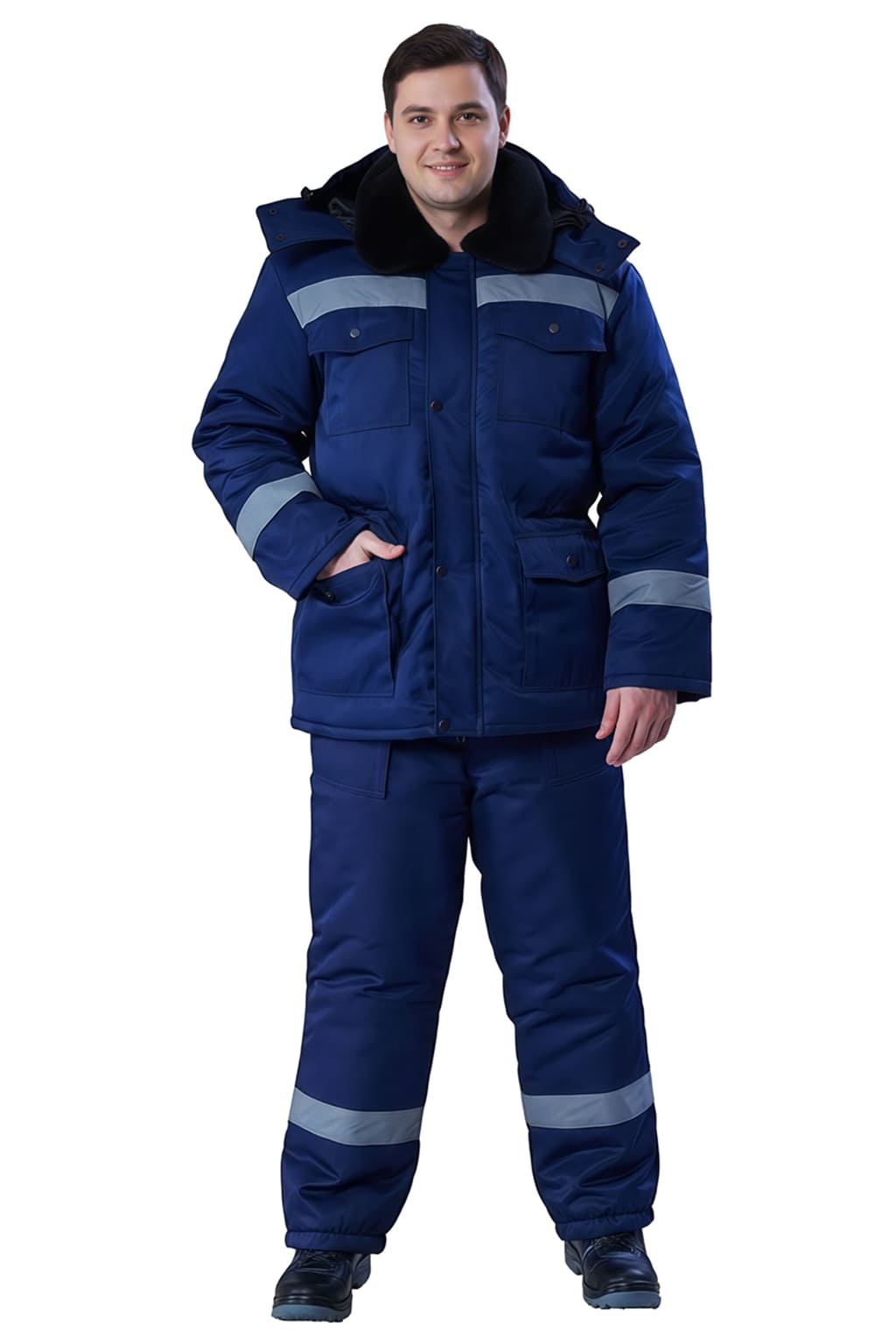 Костюм мужской утепленный "Мастер Д"  (куртка, брюки)