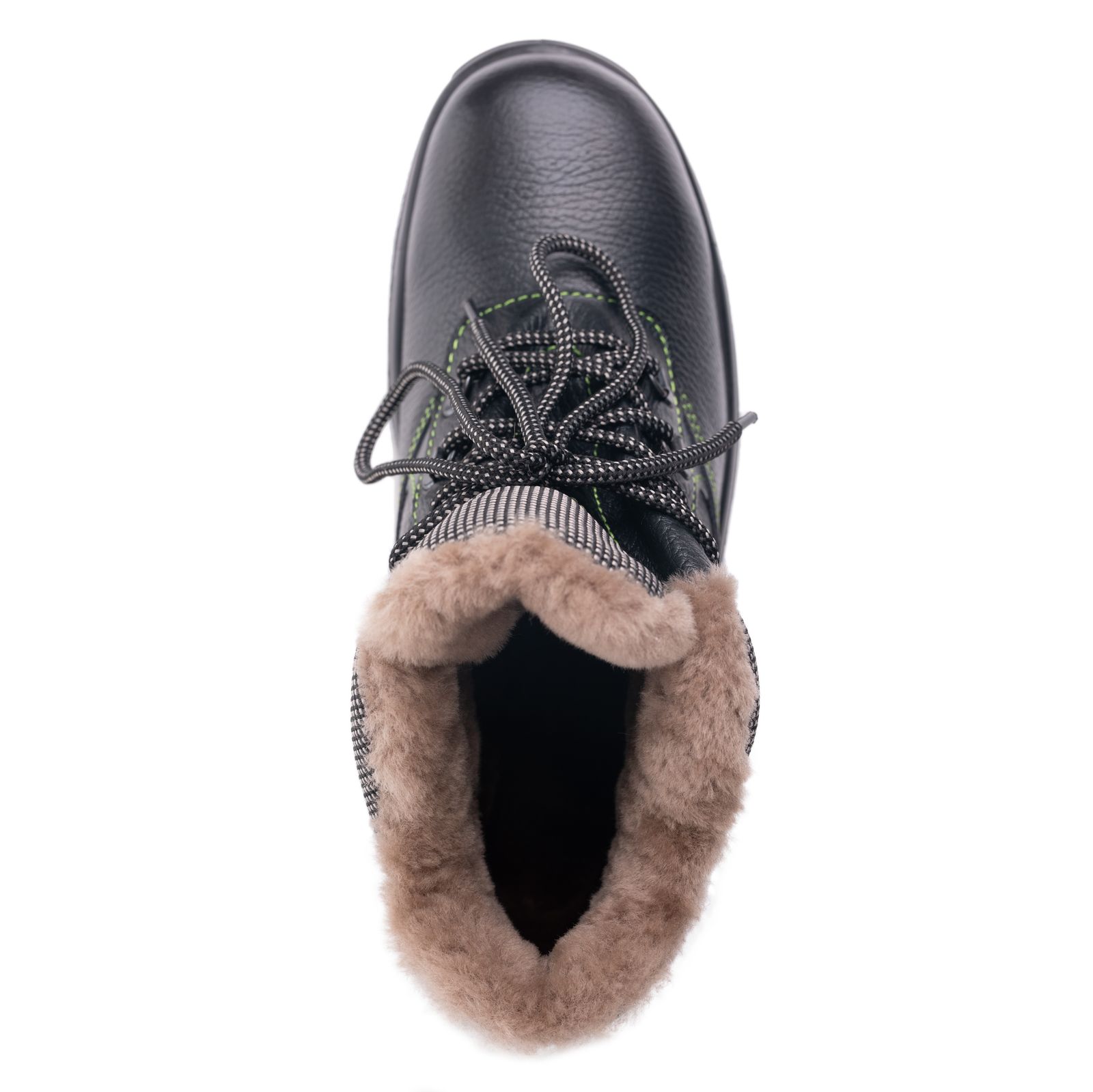 Ботинки  кожаные мод.327 на ПУ/ТПУ подошве,утепленные с К/П