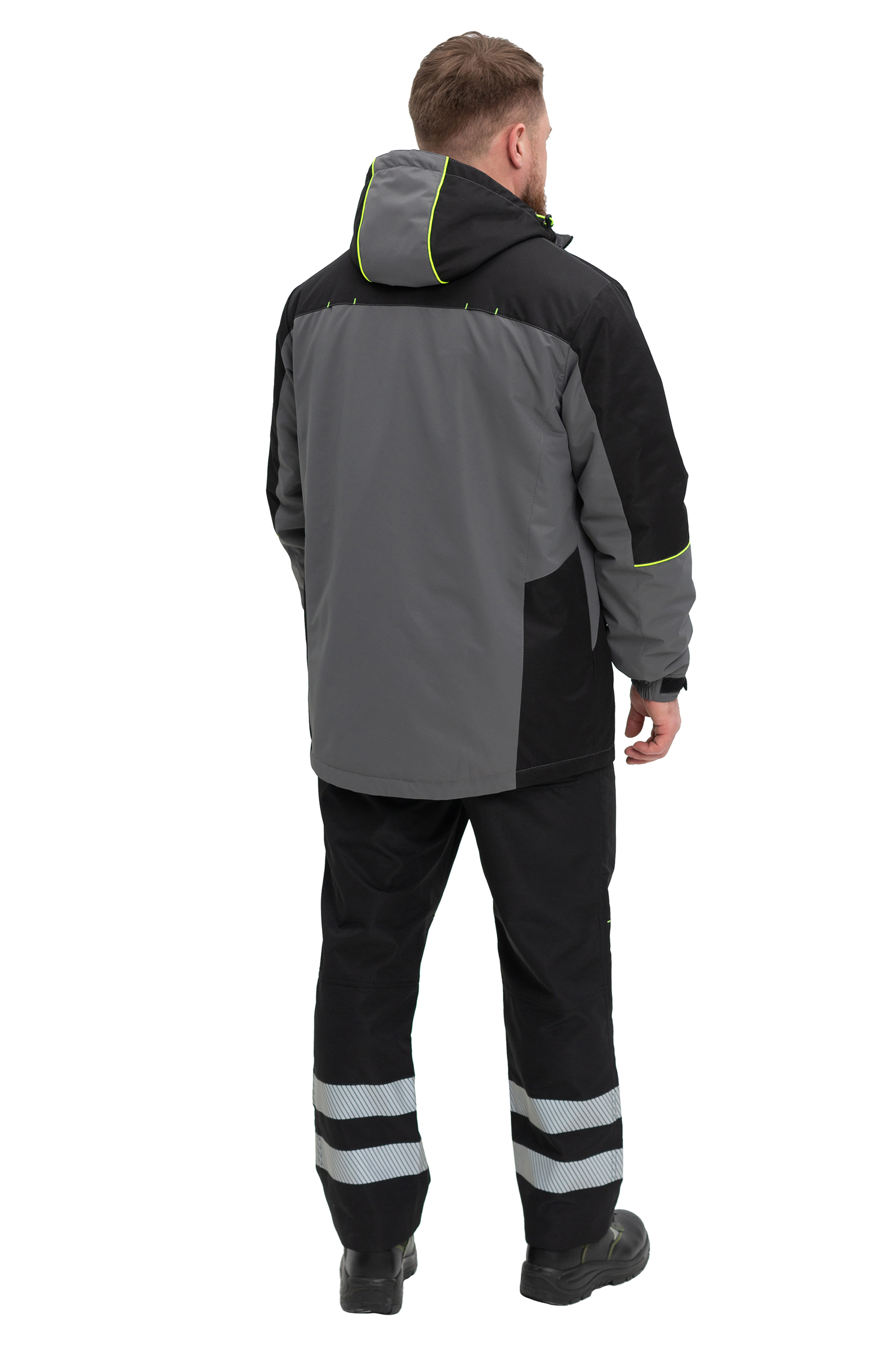 Куртка мужская "Флагман" демисезонная, серая