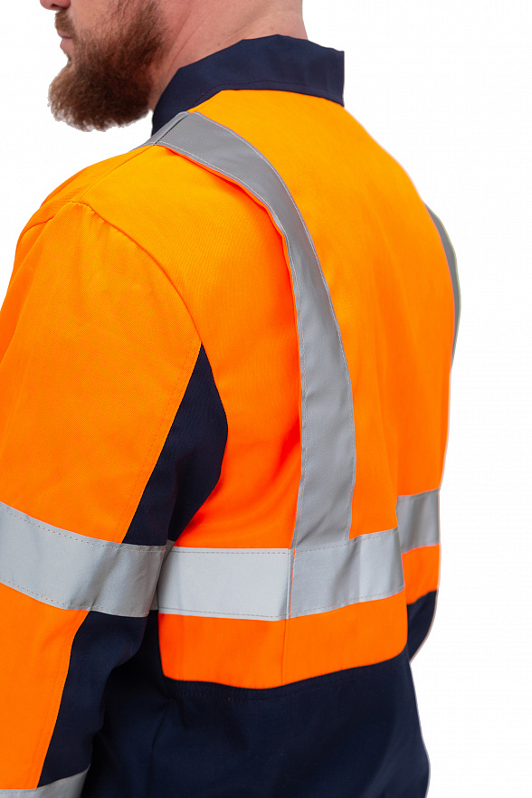 Костюм мужской сигнальный К49Б1