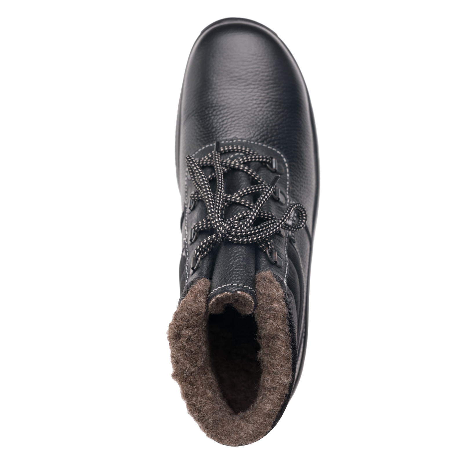 Ботинки  кожаные мод.302 на ПУ/ТПУ подошве, утепленные