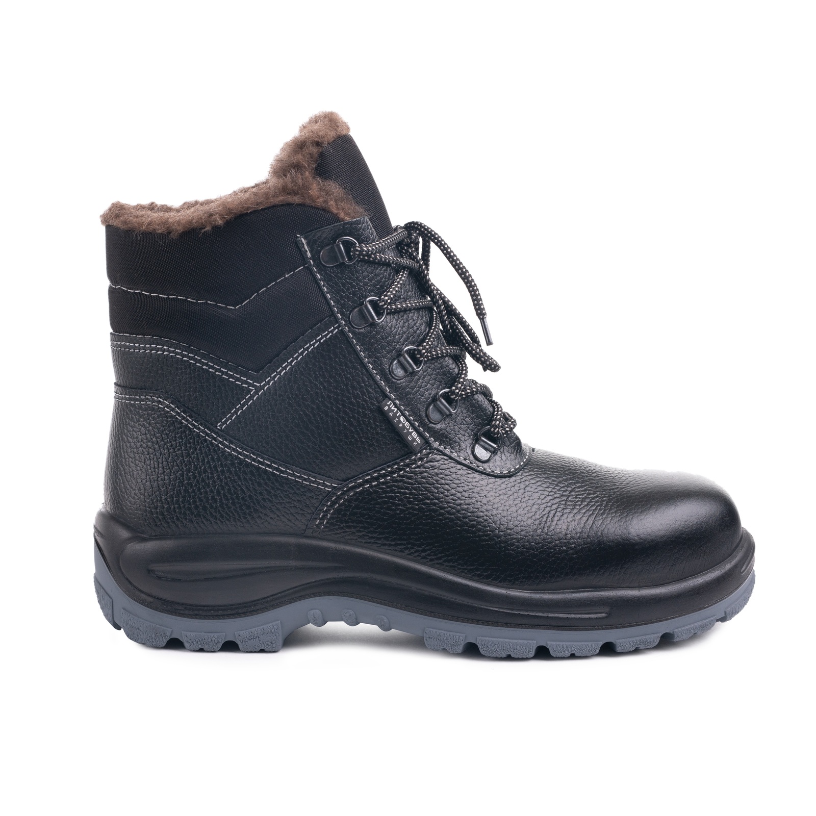 Ботинки  кожаные мод.304 на ПУ/ТПУ подошве,утепленные с К/П