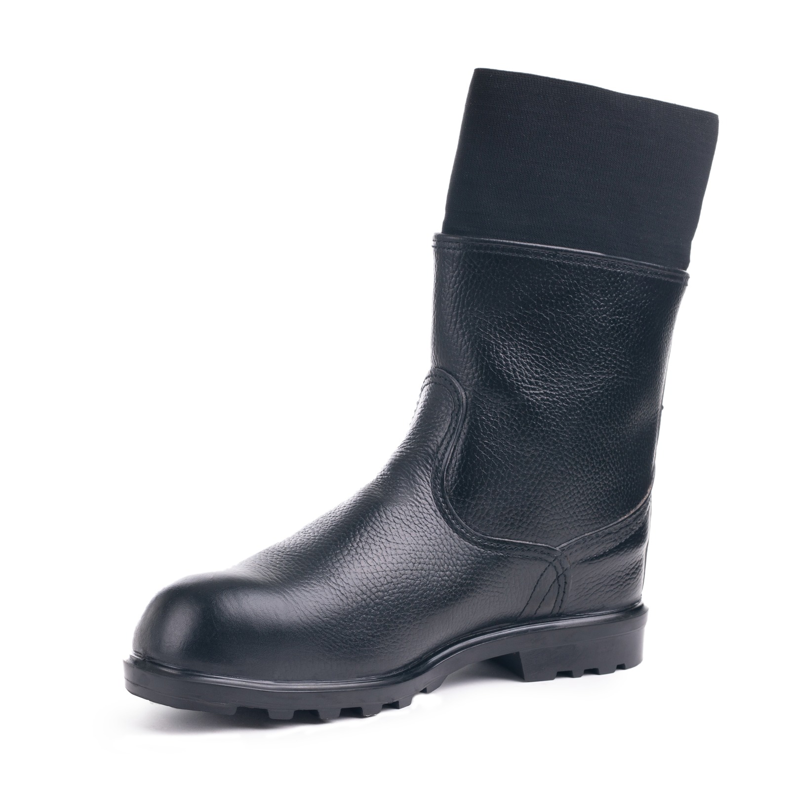 Сапоги кожаные Литейщик мод.10 ГВ на подошве из нитрила с М/П