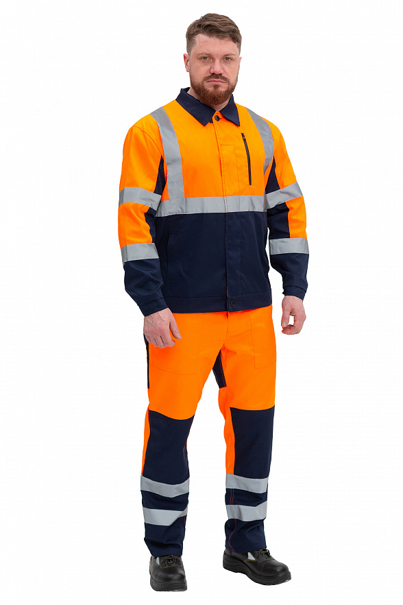 Костюм мужской сигнальный К49Б1