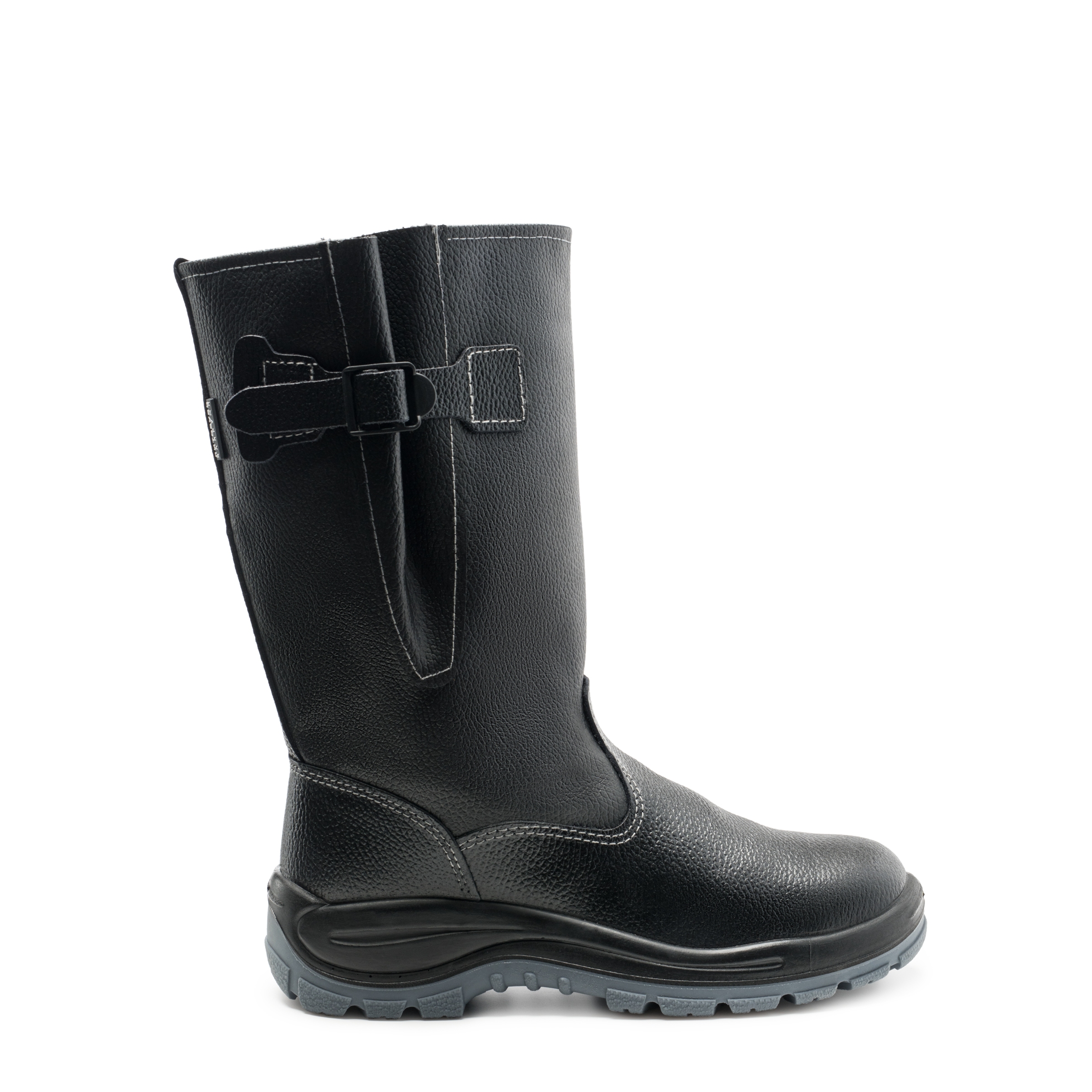 Сапоги комбинированные мод.203-1 на ПУ/ТПУ  подошве с рег.голенищем, утепленные с М/П