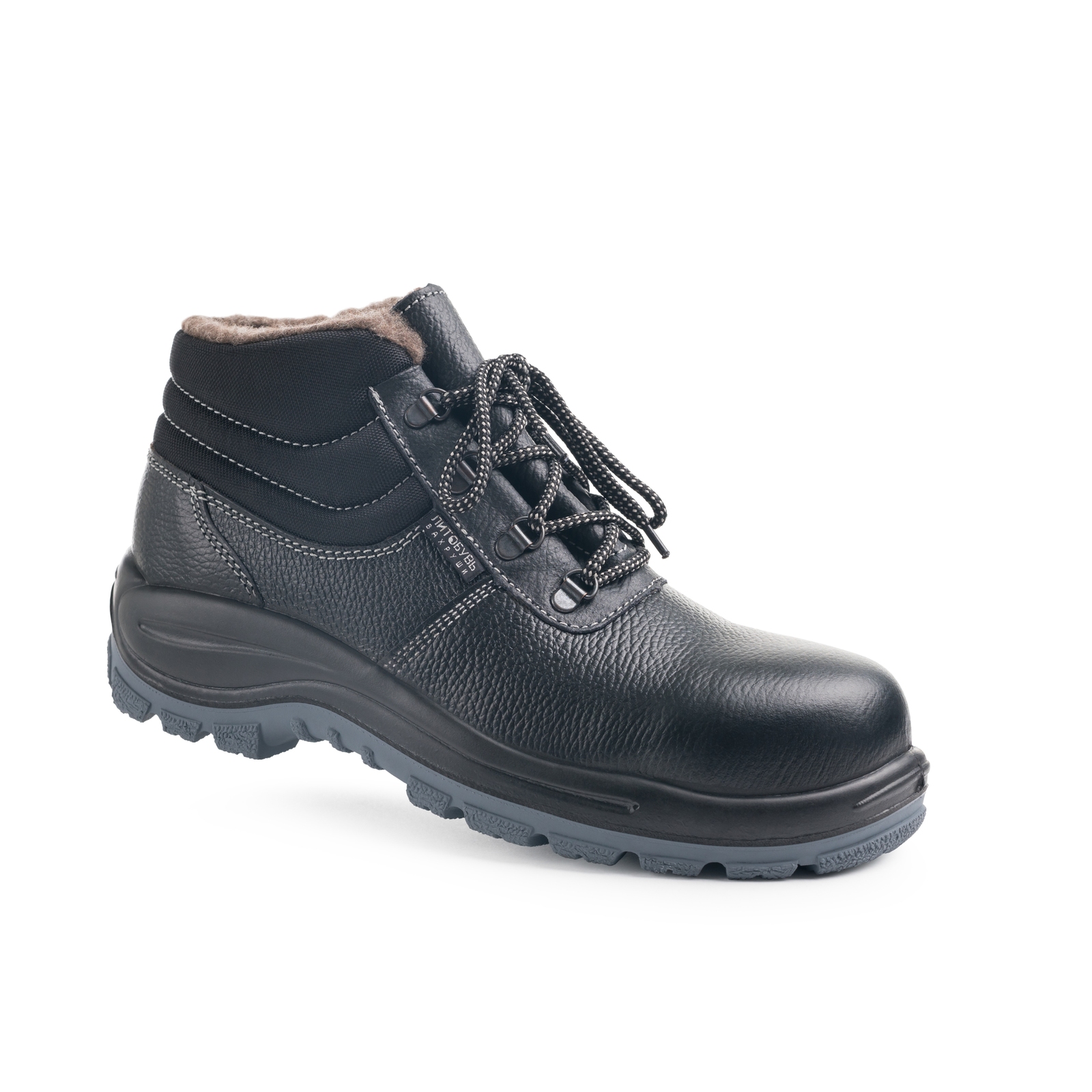 Ботинки  кожаные мод.302 на ПУ/ТПУ подошве, утепленные