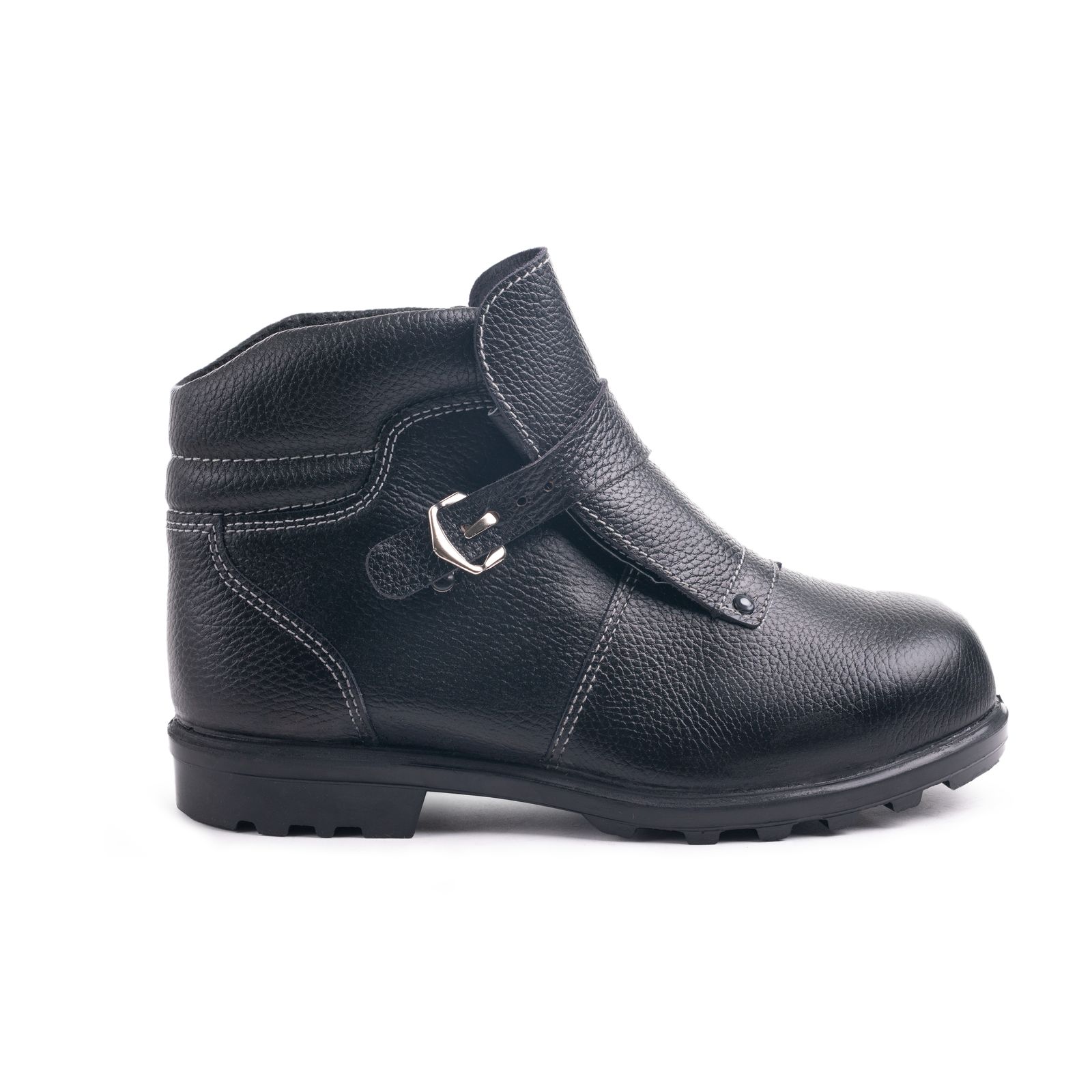 Ботинки  кожаные мод.52 ГВ Сварщик на подошве из нитрила с М/П